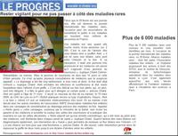 Le Progrès de Lyon 29-02-12 article chaké pt